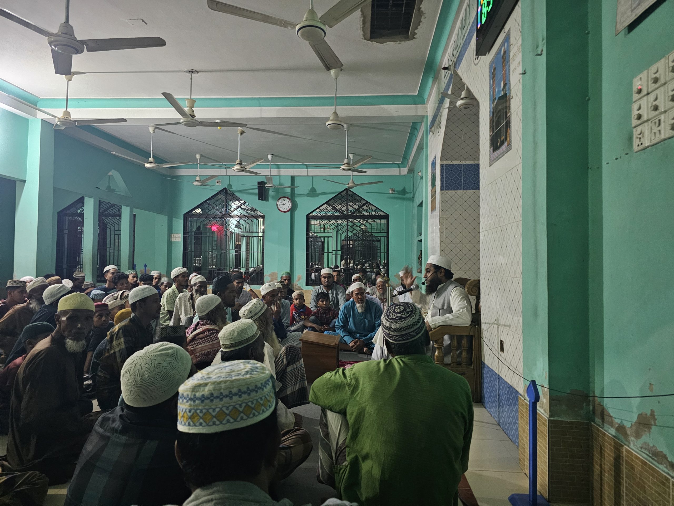 বুরুতলা জামে মসজিদে খানেকা ও মিলাদ মাহফিল অনুষ্ঠিত